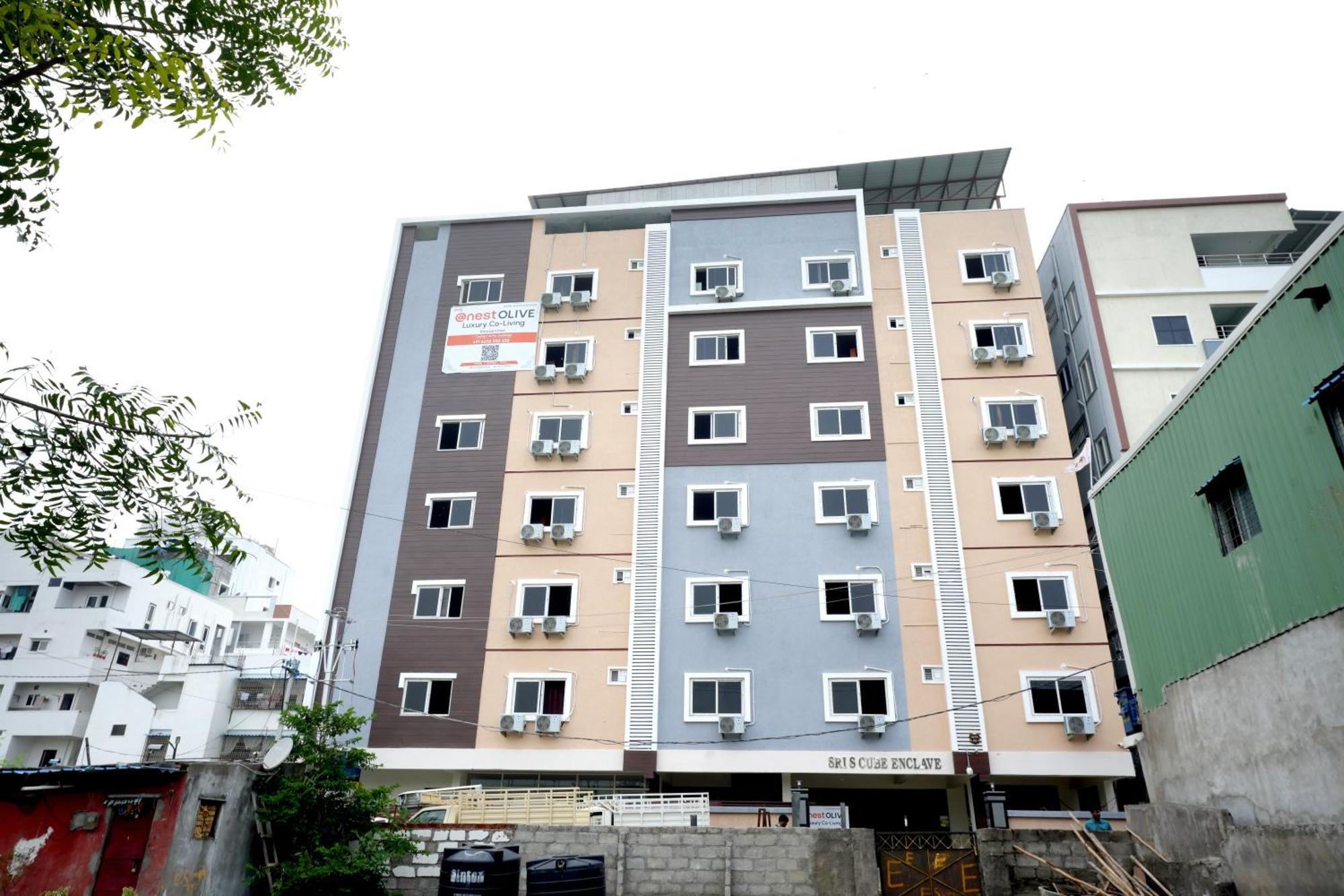 Olive-2 Coliving Pg Hostel Хидерабад Екстериор снимка